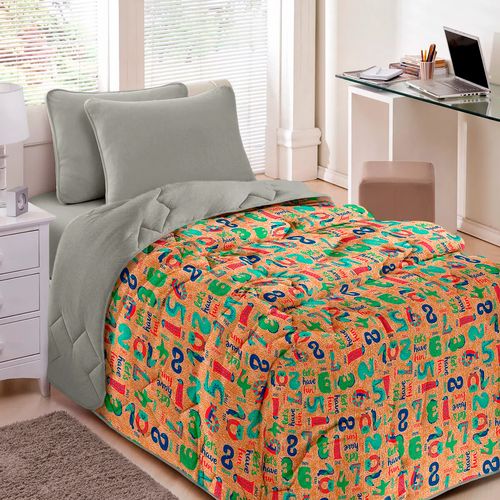 Cama Basic Infantil Estampado Number Buettner