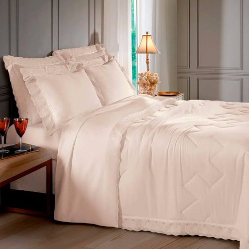 Cama Cristal Renda Luisa 300 Fios Buettner