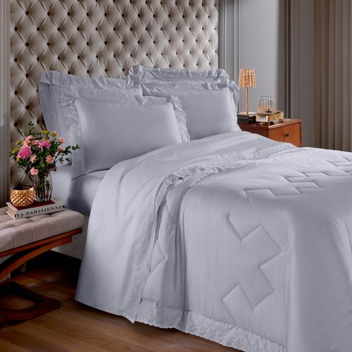 Cama Cristal Renda Clarys 300 Fios Buettner