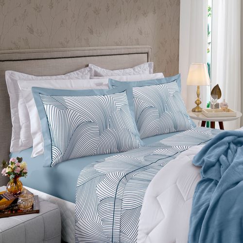 Cama Reffinata Estampado Shilah 230 Fios Buettner