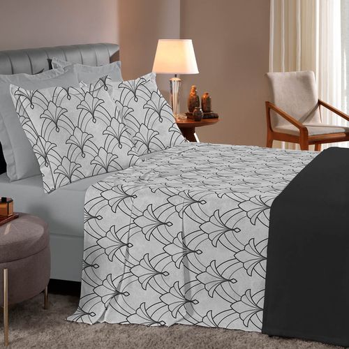 Cama Reflete Estampado Unique 180 Fios Buettner