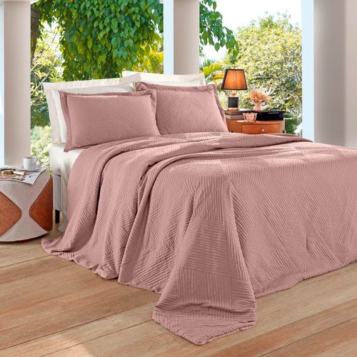 Cama Tramas Plush Microfibra Buettner