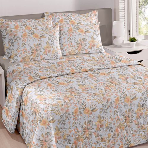 Cama Sonata Estampado Eunice Microfibra Buettner