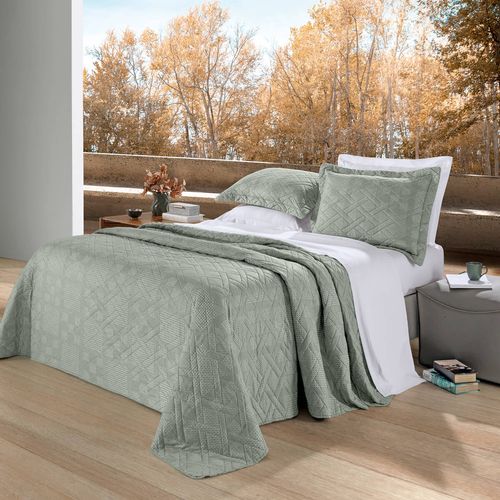 Cama Bouti Stone Washed Matelassê Pierre Buettner