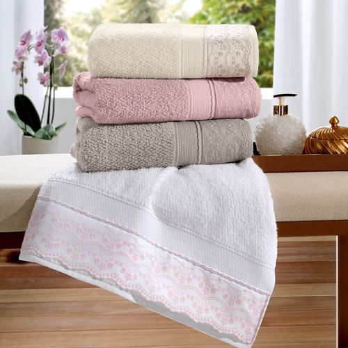 Toalha Melody Renda Alana 500g/m² Buettner