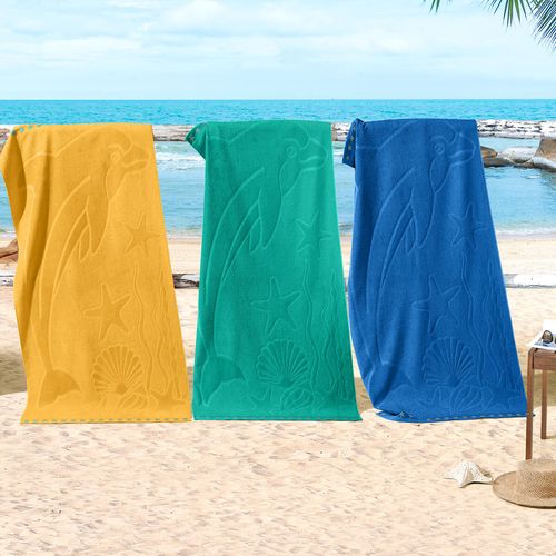 Toalha de Praia Plage Golfinho 440g/m² Buettner