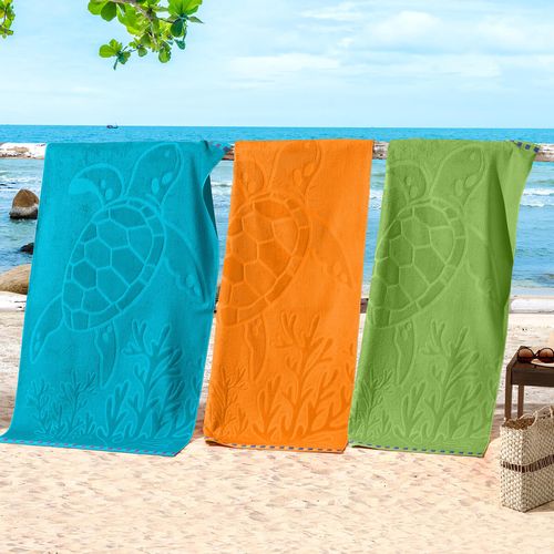 Toalha de Praia Plage Tartaruga 440g/m² Buettner