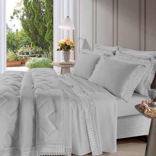 Cama Cristal Renda Sofia 300 Fios Buettner